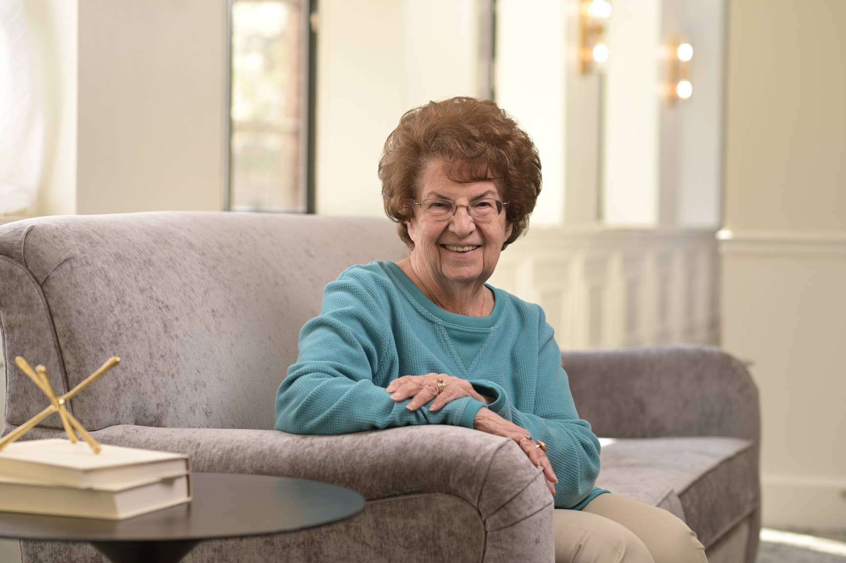 smiling woman