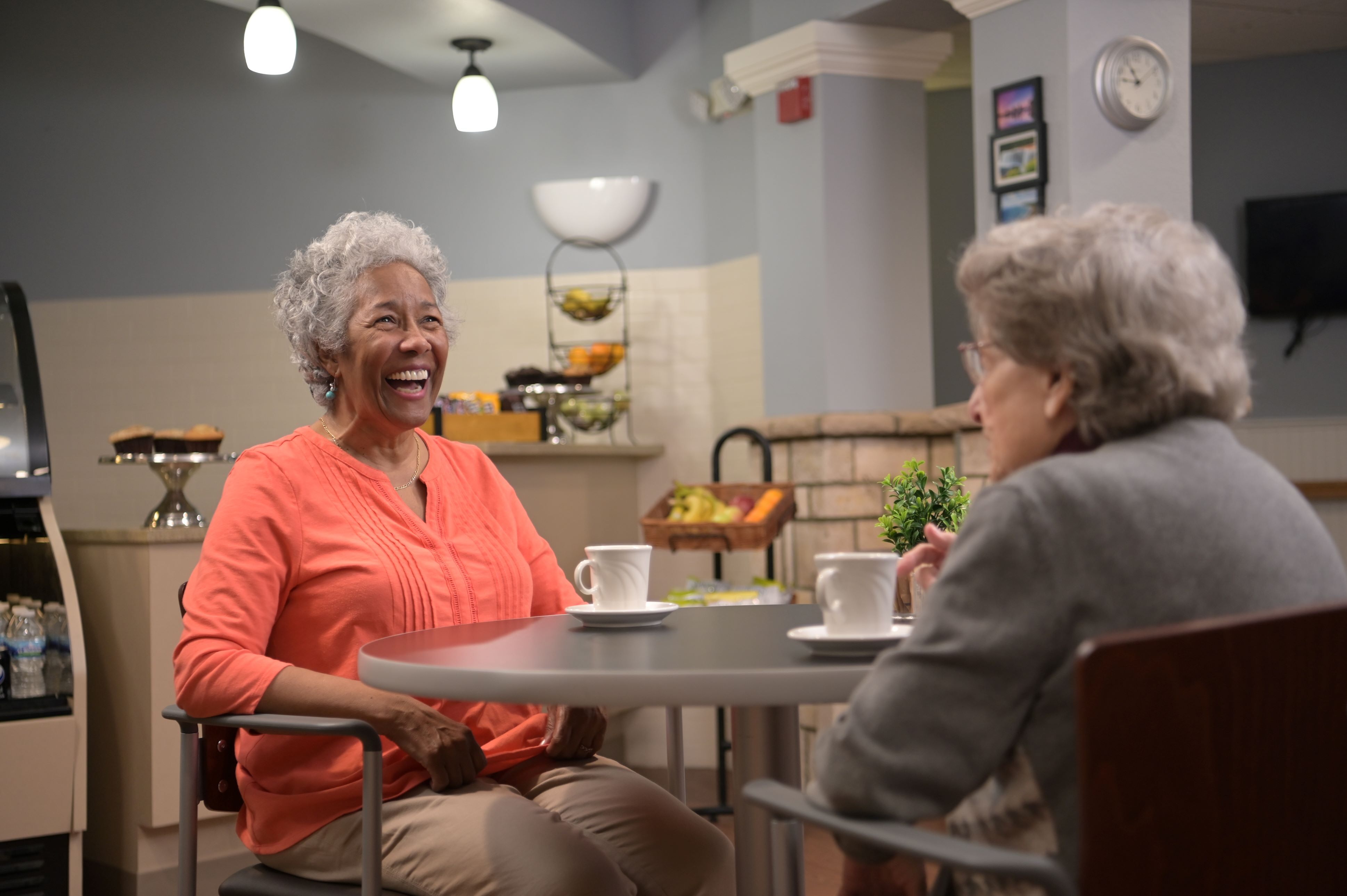 women laughing