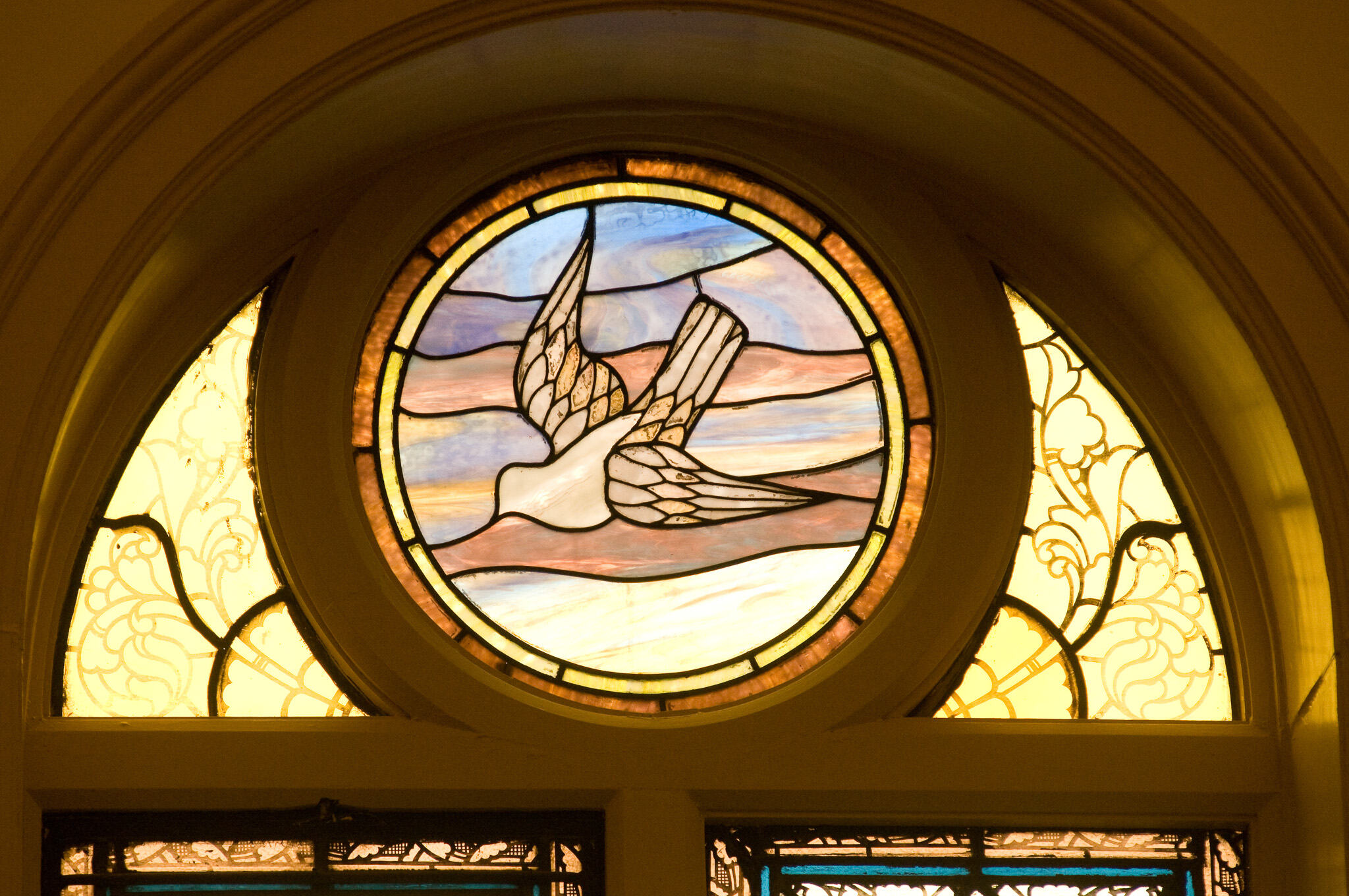 stain glass window