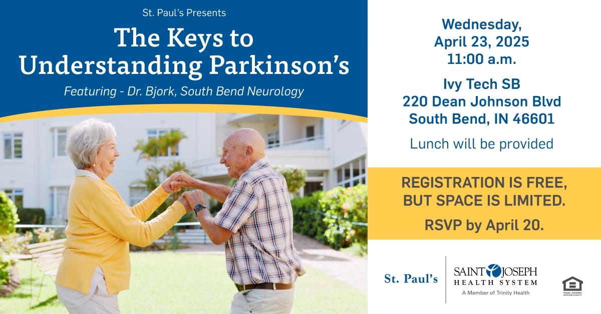 St. Paul's Parkinson's Lunch n Learn