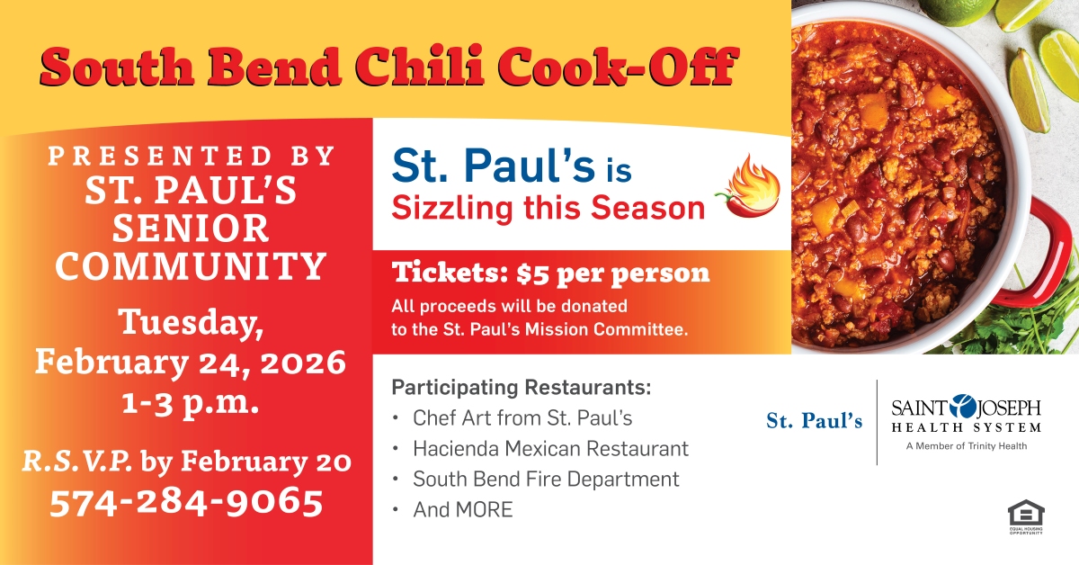 St Paul's Chili Cook-off February 24