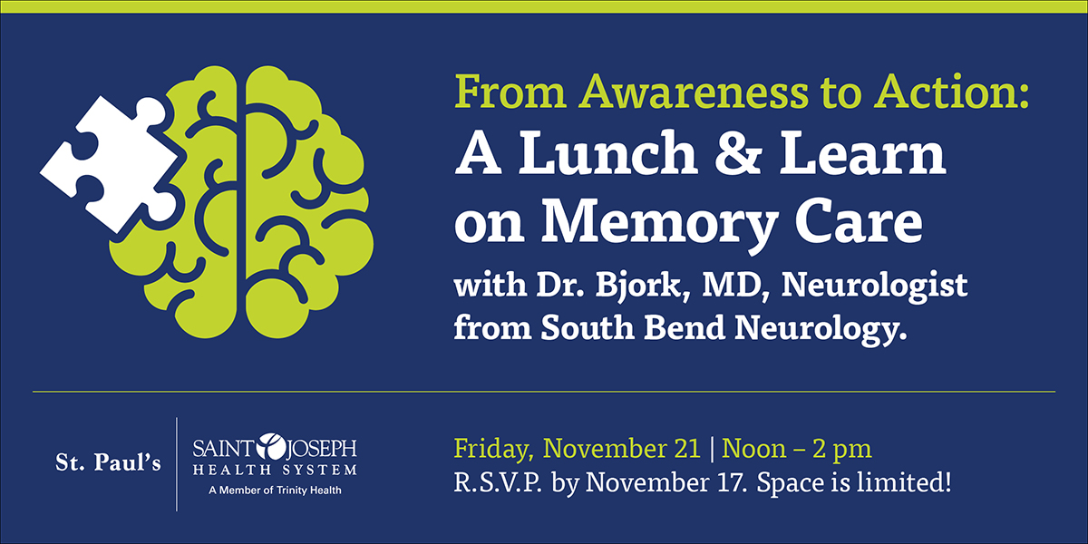 Memory Care Lunch and Learn St Paul's South Bend