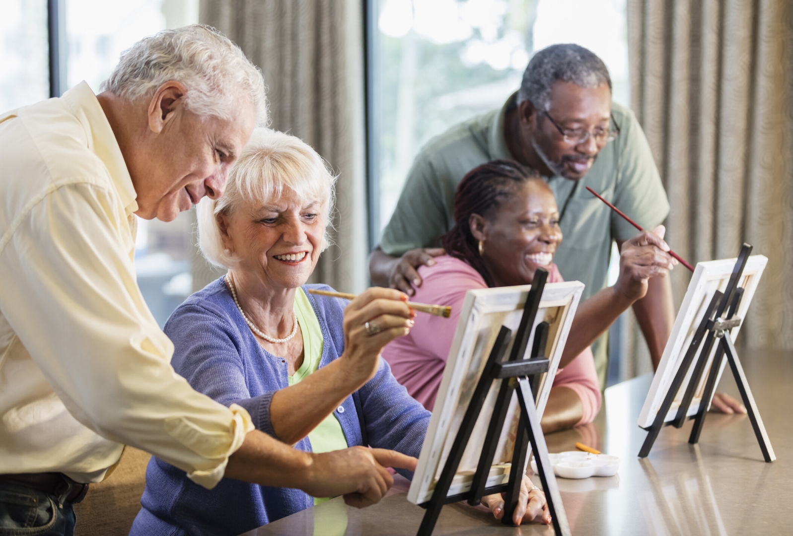couples painting art